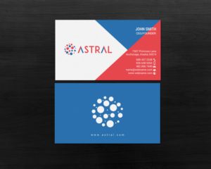 Business Card Design by chandrayaan.creative for ASTRAL | Design: #15958350