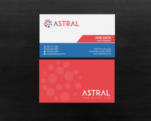 Business Card Design by chandrayaan.creative for ASTRAL | Design: #15958728