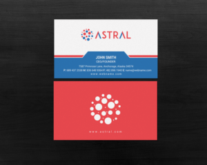 Business Card Design by chandrayaan.creative for ASTRAL | Design: #15958729