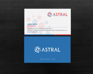 Business Card Design by chandrayaan.creative for ASTRAL | Design: #15958772