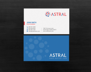 Business Card Design by chandrayaan.creative for ASTRAL | Design: #15958773