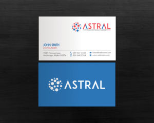 Business Card Design by chandrayaan.creative for ASTRAL | Design: #15970809