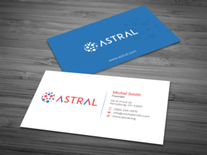 Business Card Design by Tripti Ranjan Gain for ASTRAL | Design: #15953556