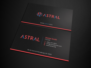 Business Card Design by Tripti Ranjan Gain for ASTRAL | Design: #15953559