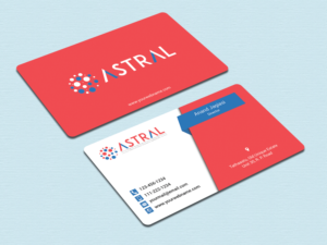 Diseño de Tarjeta de Presentación por zahidrabby.bigc para ASTRAL | Diseño #16012076