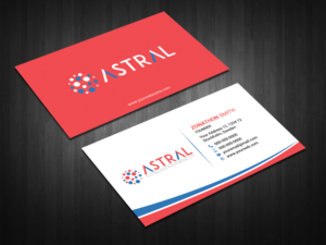 Business Card Design by zahidrabby.bigc for ASTRAL | Design: #16012132
