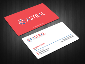 Business Card Design by zahidrabby.bigc for ASTRAL | Design: #16012135