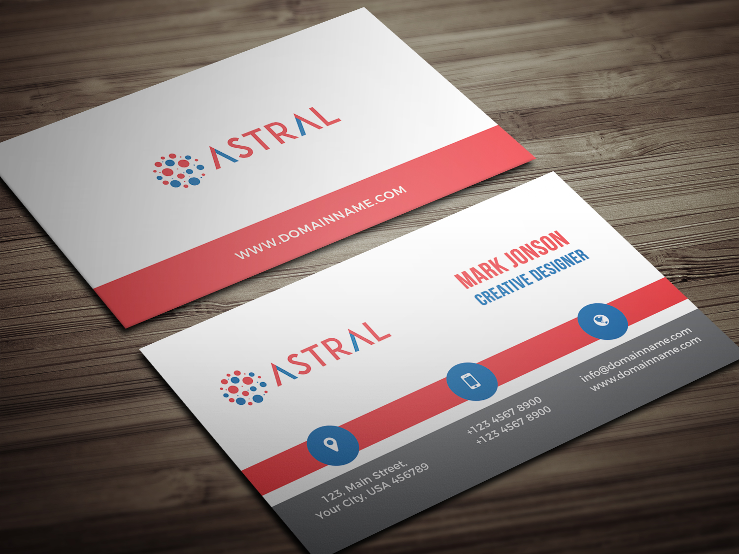 Business Card Design by rayhansumon for ASTRAL | Design #15990851