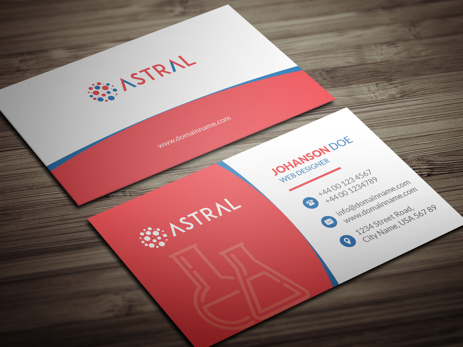 Business Card Design by rayhansumon for ASTRAL | Design #15991074