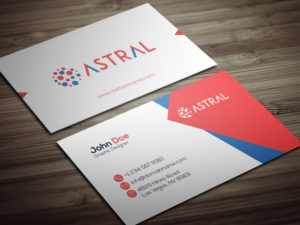 Business Card Design by rayhansumon for ASTRAL | Design: #15991571