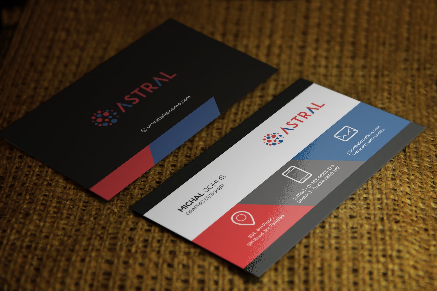 Business Card Design by TheLogoHouse for ASTRAL | Design #15962955