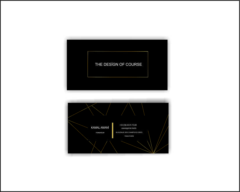 Business Card Design by nasiba.vekilova for this project | Design #16007976