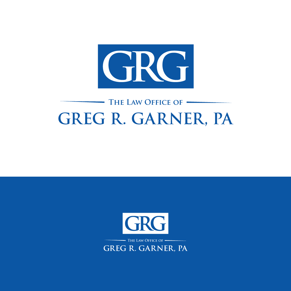 Logo Design by H4R5Z for The Law Office of Greg R. Garner, P.A. | Design #15954408