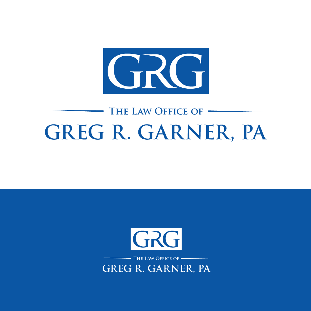 Logo Design by H4R5Z for The Law Office of Greg R. Garner, P.A. | Design #15954477