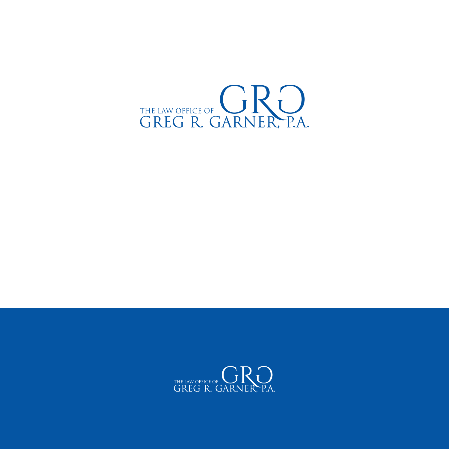 Logo Design by DesignDUO for The Law Office of Greg R. Garner, P.A. | Design #15998856