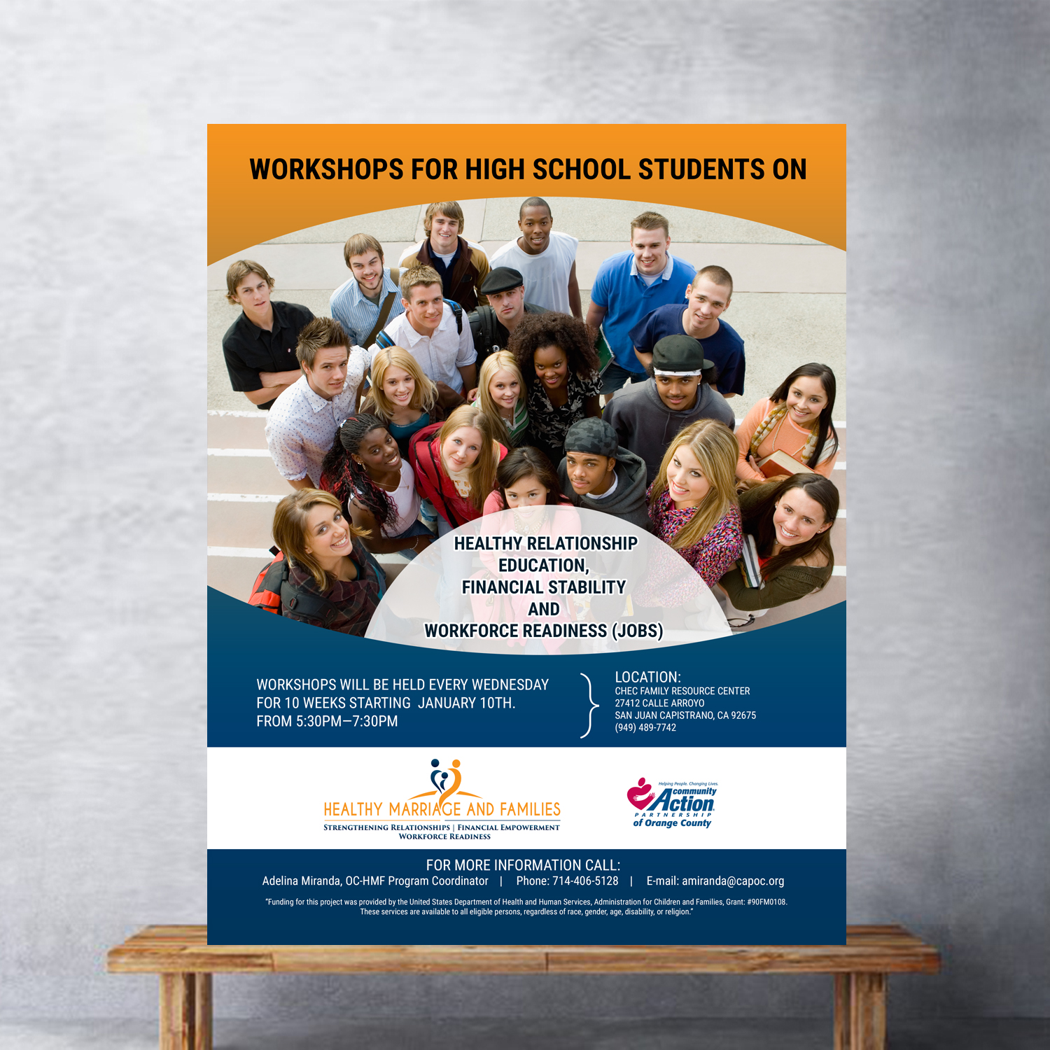 Flyer-Design von uk für Community Action Partnership of Orange County | Design #16181581
