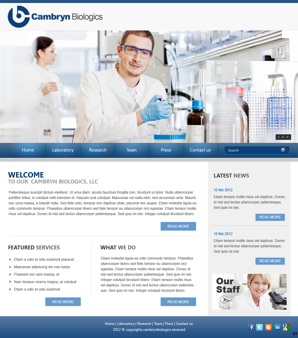 Wordpress Design by pb for this project | Design #613673