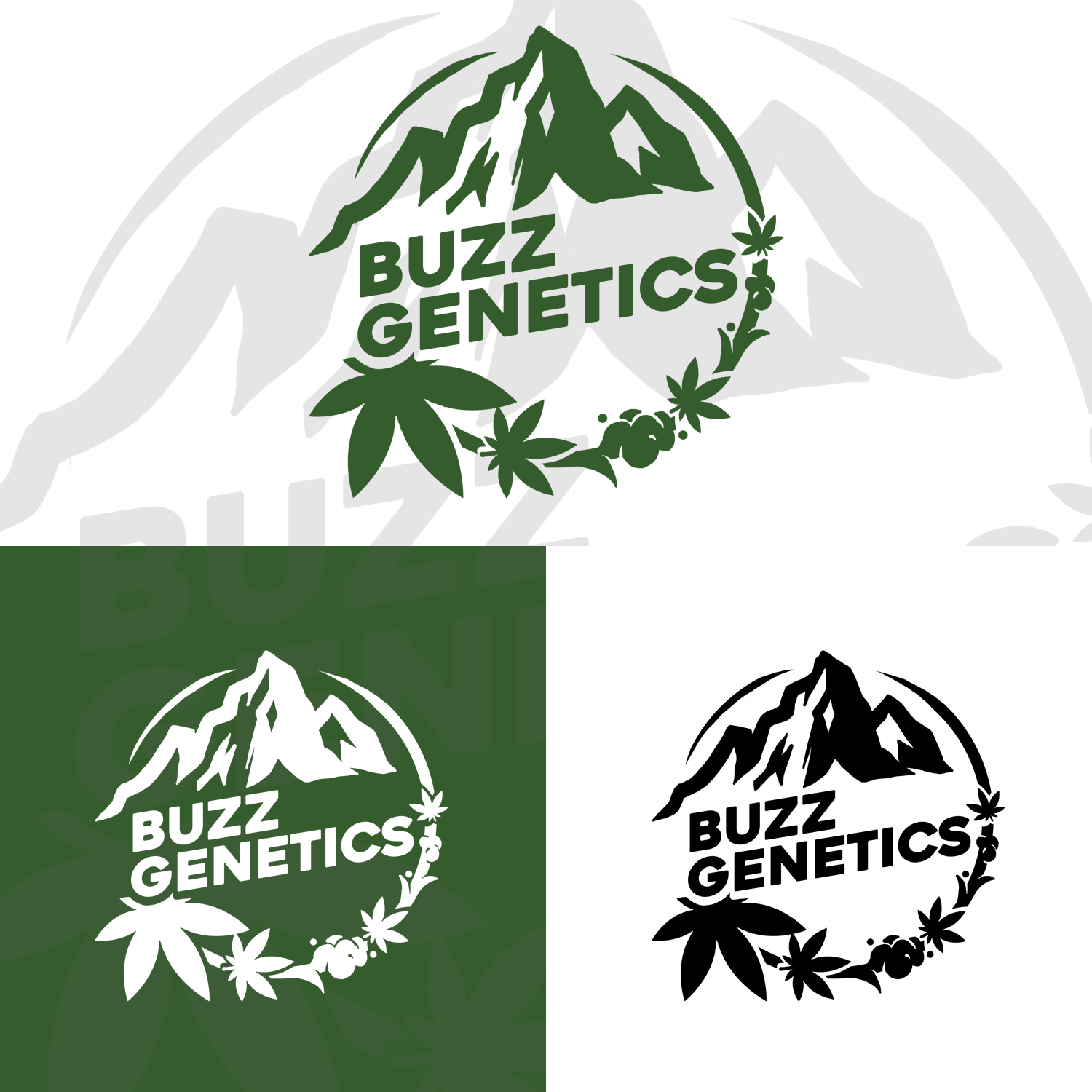 Logo Design by Tomi for Buzz Genetics | Design #15971647