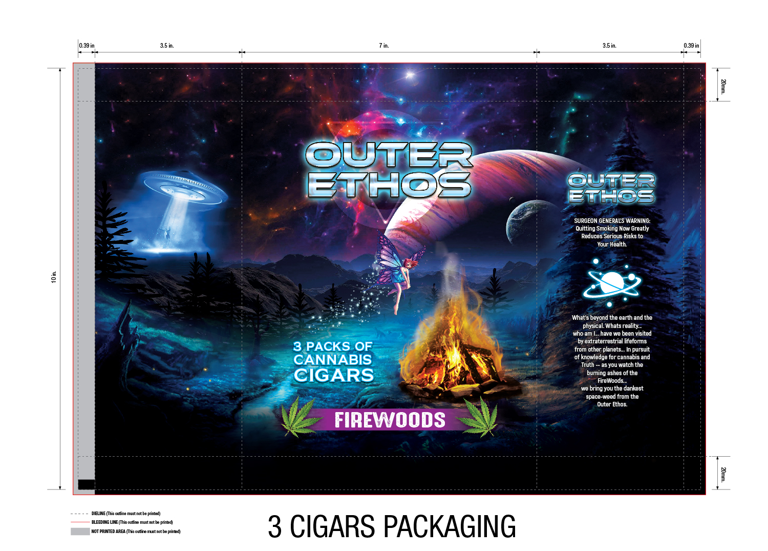 Verpackungs-Design von SofiaDesignStudio für Raw Rising | Design #16491911