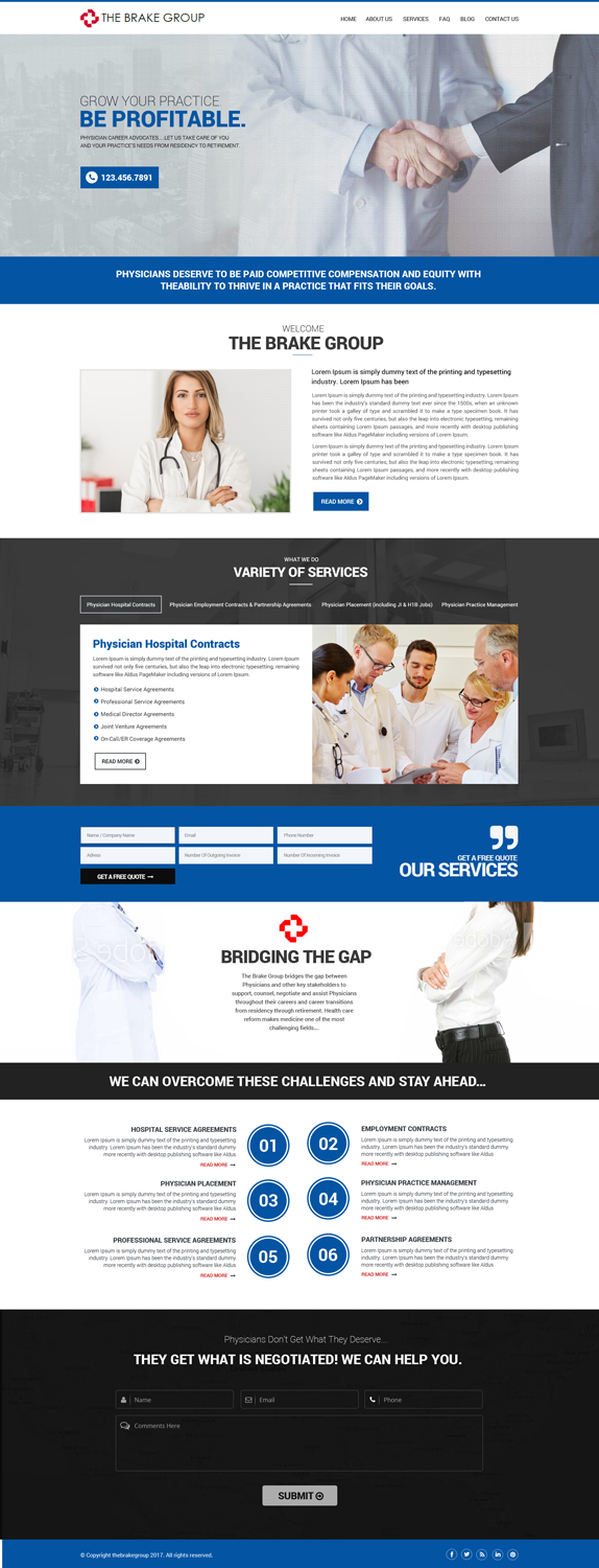 Web Design by Dream Logo Design for this project | Design #16318990