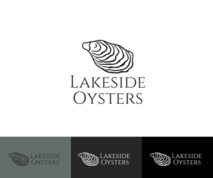 Logo Design by Sergio Coelho for Lakeside Oysters | Design: #16089630