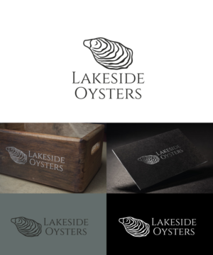 Logo Design by Sergio Coelho for Lakeside Oysters | Design: #16089641