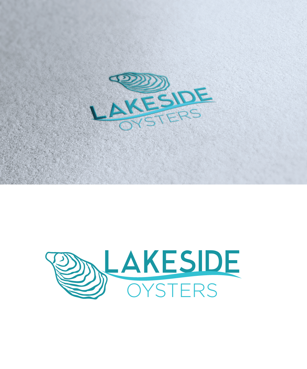 Logo Design by Sergio Coelho for Lakeside Oysters | Design #16089667