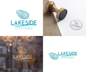 Logo Design by Sergio Coelho for Lakeside Oysters | Design: #16194119