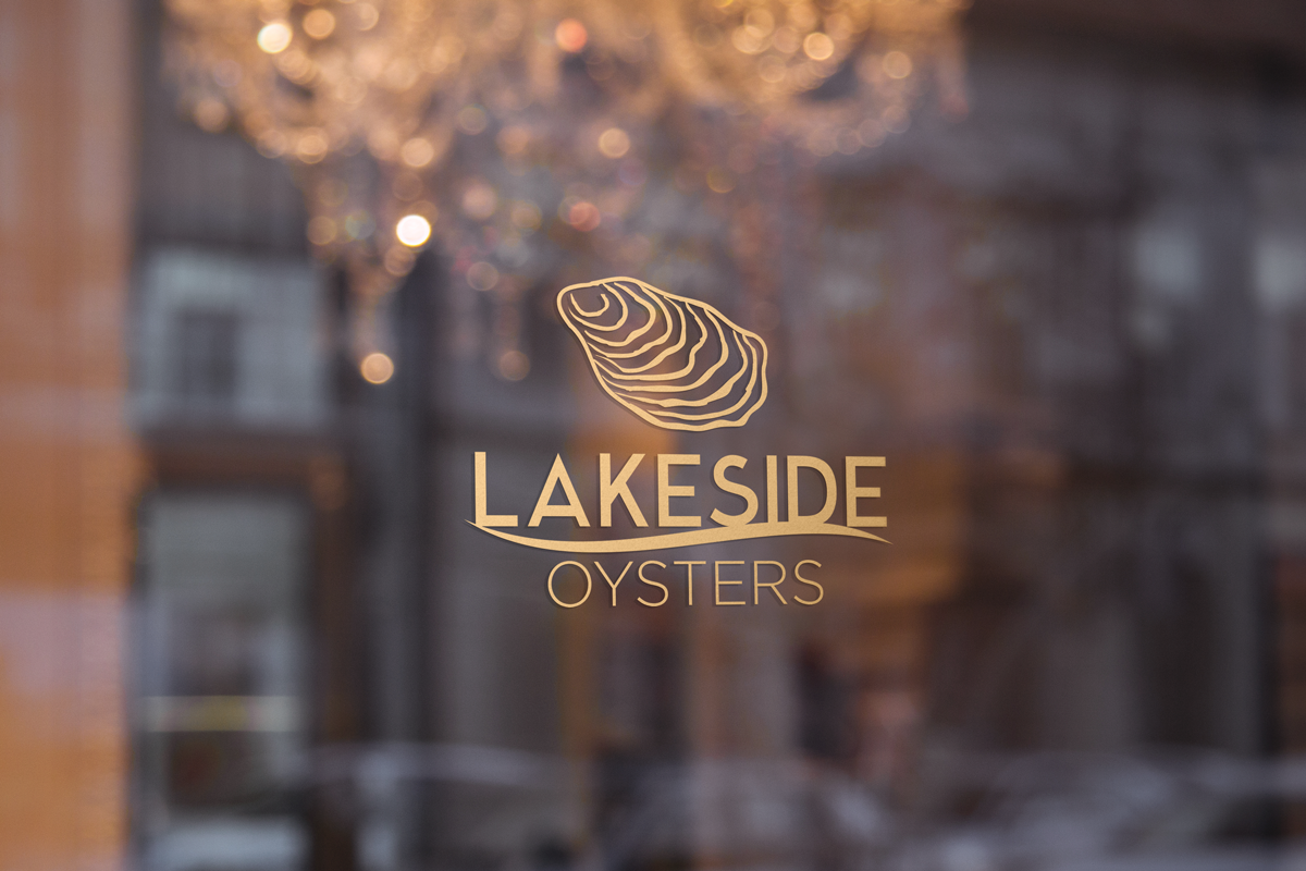 Logo Design by Sergio Coelho for Lakeside Oysters | Design #16194120