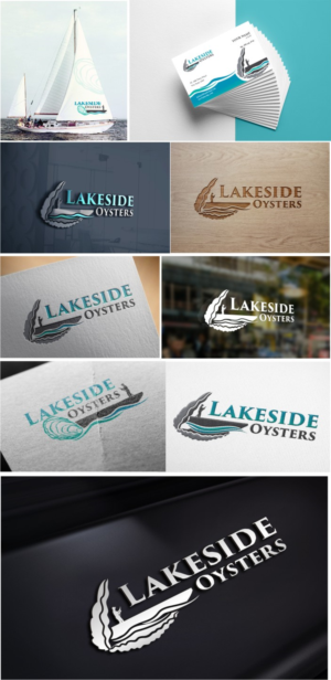Logo Design by Soul Light for Lakeside Oysters | Design: #16134015