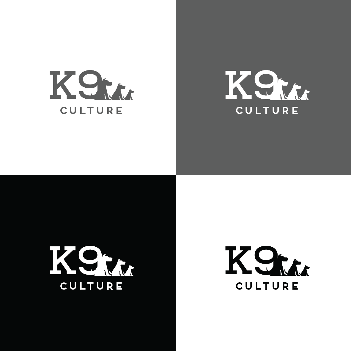 Logo Design by chynthiadewi91 for K9 CULTURE | Design #15956935