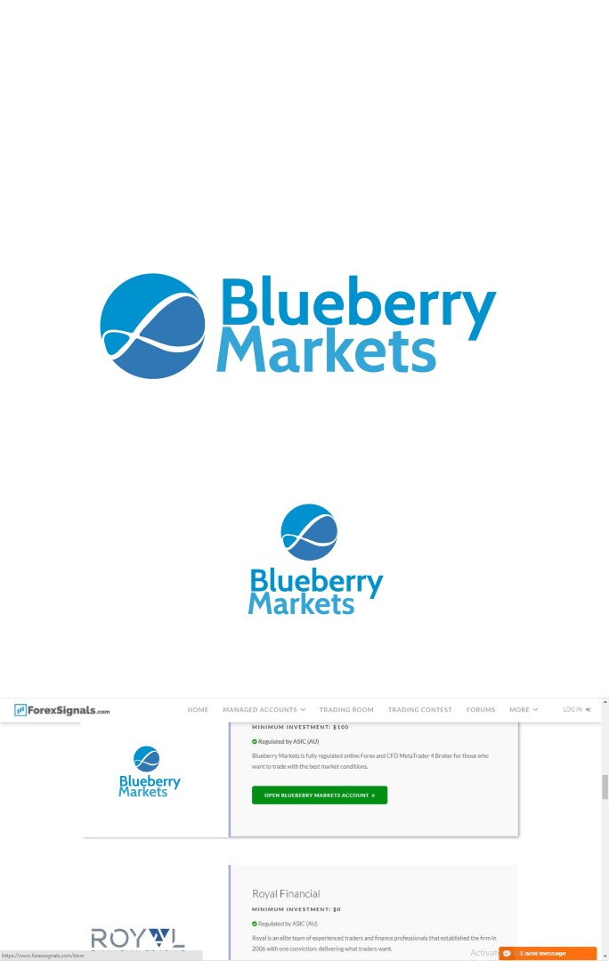 Logo Design by alok bhopatkar for Blueberry Markets | Design #16016624