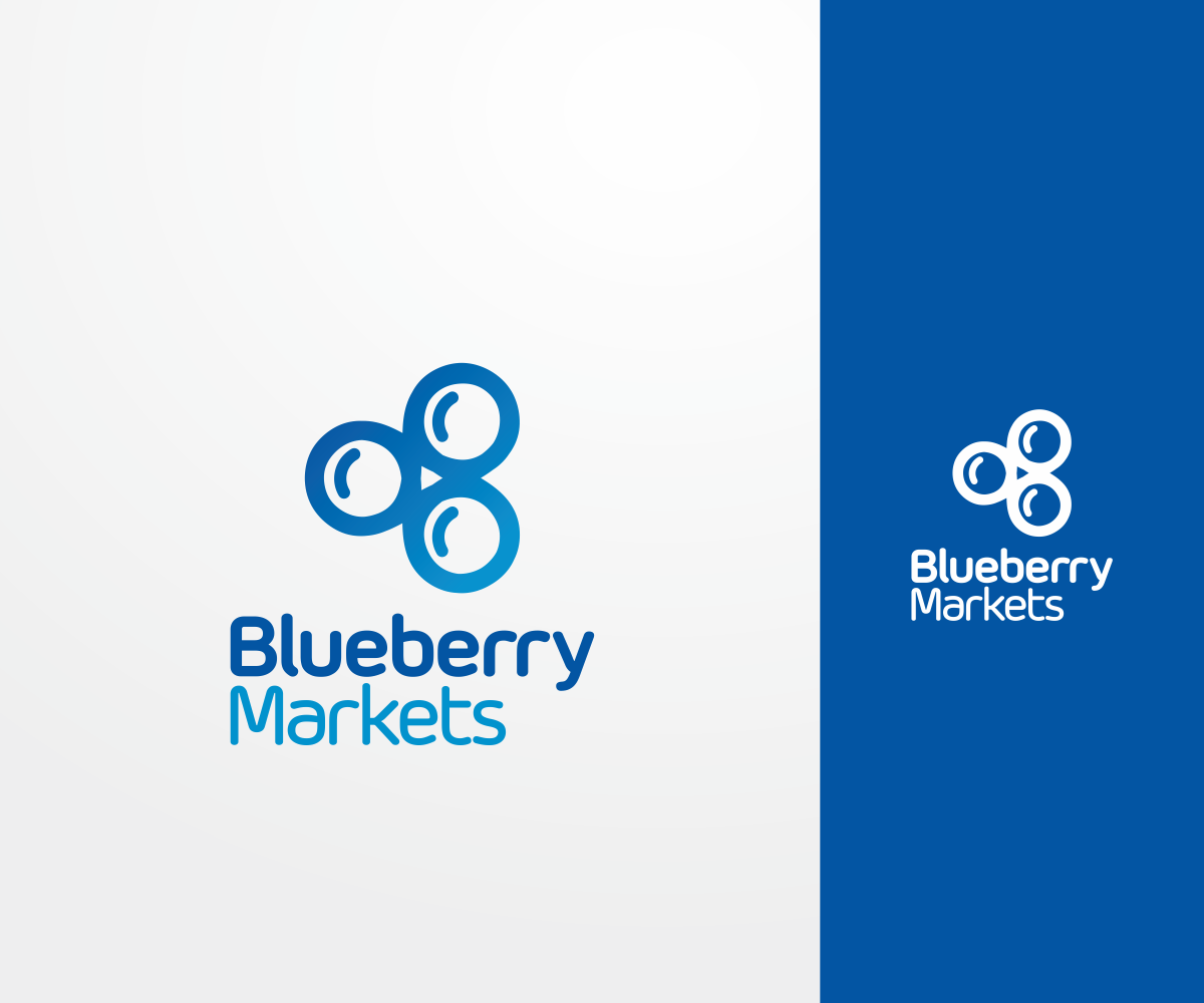 Logo Design by Nino Prasetya for Blueberry Markets | Design #16001778