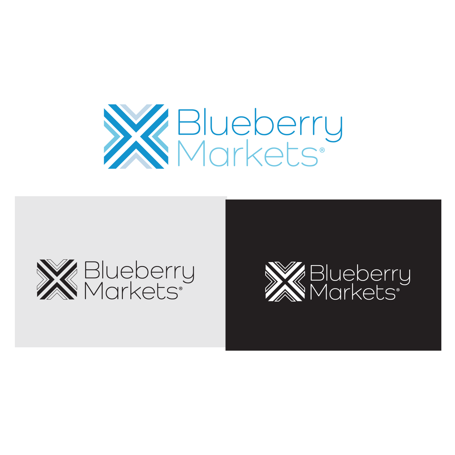 Logo Design by HR KHAN for Blueberry Markets | Design #16009087