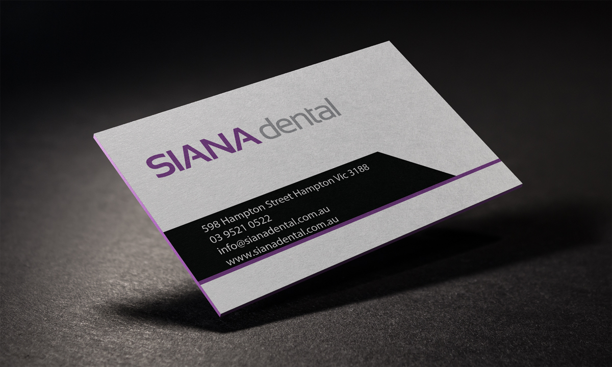 Business Card Design by Sergio Coelho for Siana Dental | Design #15984799
