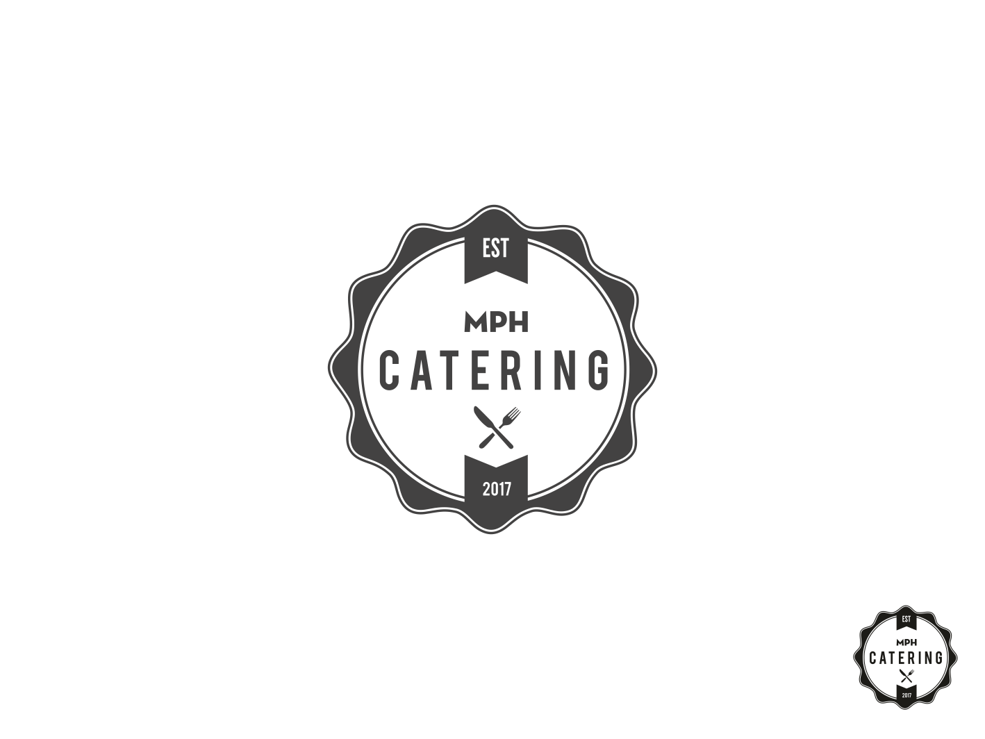 Logo Design by Tony Bishop for MPH Catering | Design #15963627