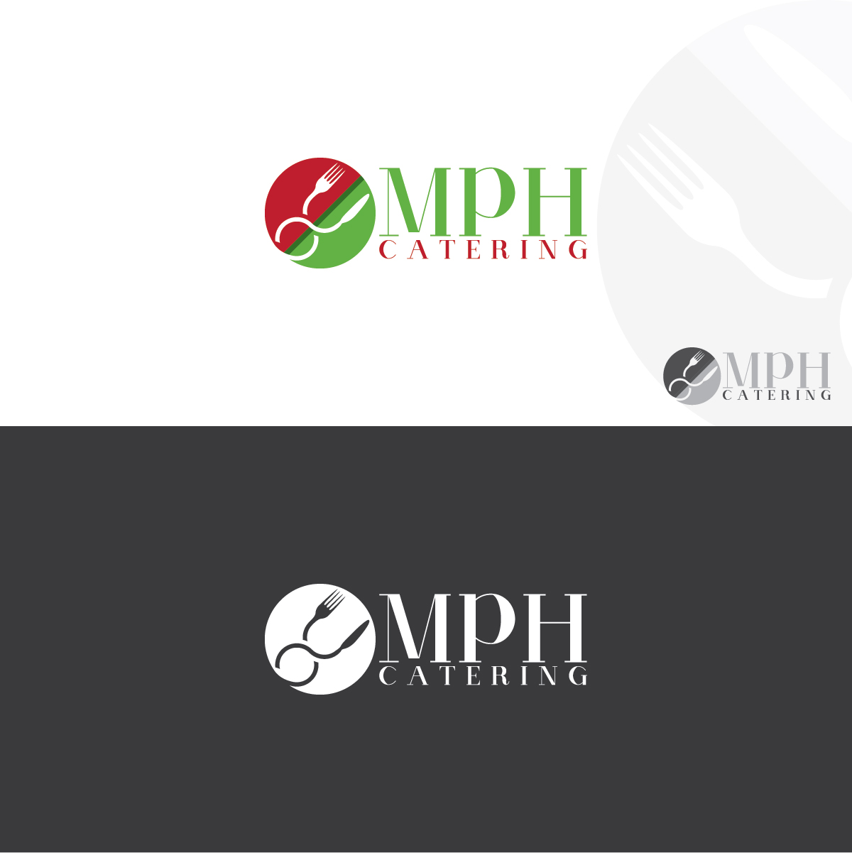Logo Design by 3Guys for MPH Catering | Design #16030001