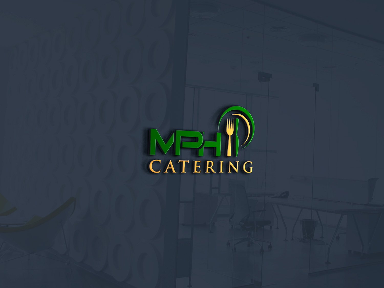 Logo Design by Hieroglyphics for MPH Catering | Design #15987474