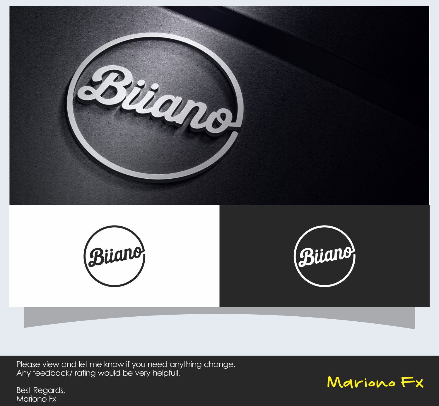 Logo Design by Mariono Fx for this project | Design #15973803