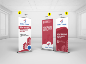 Print-Design von MDesigns ™ für Hero Town Geelong Inc. | Design: #16009302
