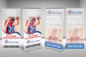 Print Design by Impressive Solutions for Hero Town Geelong Inc. | Design: #16018962