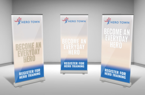 Print Design by Black Stallions Impressive Solutions for Hero Town Geelong Inc. | Design #16047022
