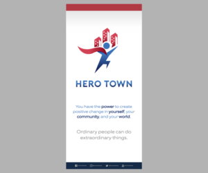 Print-Design von El Ojo creativo für Hero Town Geelong Inc. | Design: #16018382