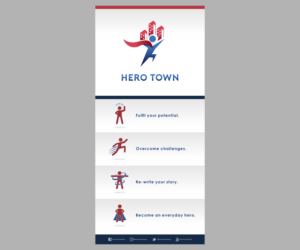 Print-Design von El Ojo creativo für Hero Town Geelong Inc. | Design: #16050698