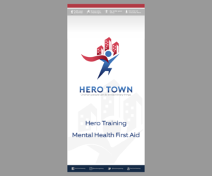 Print Design by El Ojo creativo for Hero Town Geelong Inc. | Design: #16062048