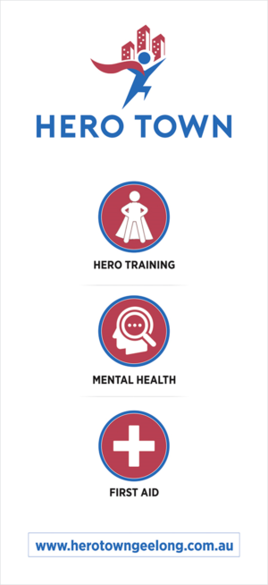Print Design by D Creative for Hero Town Geelong Inc. | Design: #16019705
