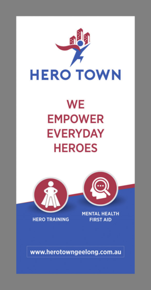 Print-Design von D Creative für Hero Town Geelong Inc. | Design: #16023458