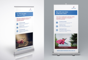 Conference banner for hero training organisation | Print-Design von Melanie