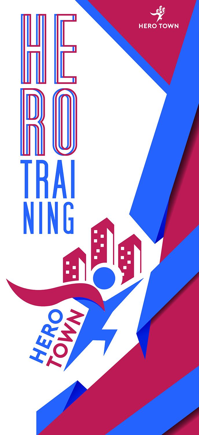 Print Design by its.agung_ for Hero Town Geelong Inc. | Design #16040785