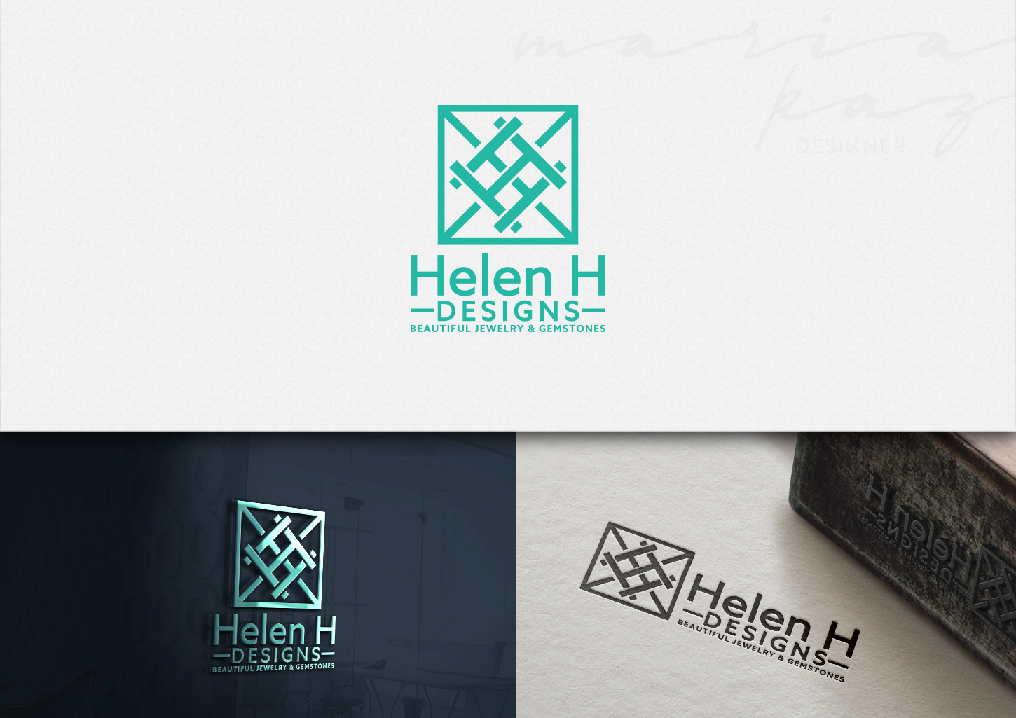 Logo Design by maria-kaz for Helen H Designs | Design #16088412